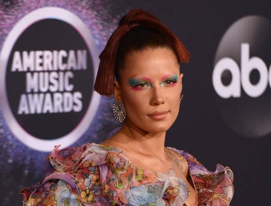 LOS ANGELES, CALIFORNIA - NOVEMBER 24: Halsey attends the 2019 American Music Awards at Microsoft Theater on November 24, 2019 in Los Angeles, California. Photo: imageSPACE MediaPunch Copyright: ximageSPACEx