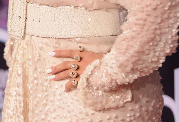 LOS ANGELES, CALIFORNIA - NOVEMBER 24: Christina Aguilera, Detail attends the 2019 American Music Awards at Microsoft Theater on November 24, 2019 in Los Angeles, California. Photo: imageSPACE MediaPunch Copyright: ximageSPACEx