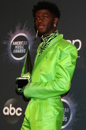 November 24, 2019, Los Angeles, CA, USA: LOS ANGELES - NOV 24: Lil Nas X at the 47th American Music Awards - Press Room at Microsoft Theater on November 24, 2019 in Los Angeles, CA Los Angeles USA - ZUMAb170 20191124_zap_b170_010 Copyright: xKayxBlakex
