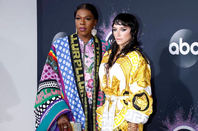 Big Freedia and Kesha at the 47 American Music Awards 2019 at Microsoft Theater Los Angeles, 24 11 2019 Foto:xD.xBedrosianx xFuturexImage