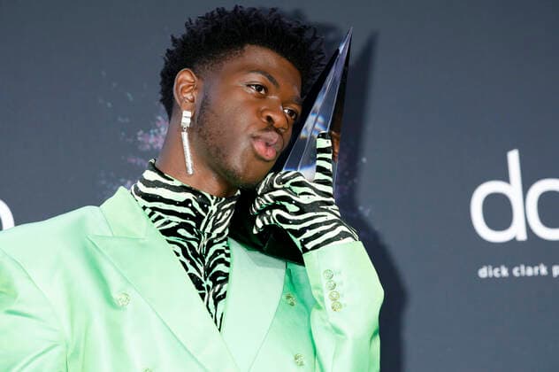 Lil Nas X at the 47 American Music Awards 2019 at Microsoft Theater Los Angeles, 24 11 2019 Foto:xD.xBedrosianx xFuturexImage