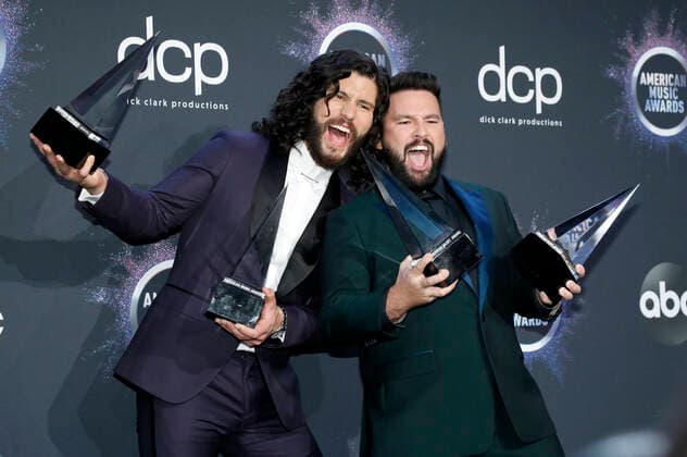 Dan Smyers and Shay Mooney Dan Shay at the 47 American Music Awards 2019 at the Microsoft Theater Los Angeles, 24 11 2019 Foto:xD.xBedrosianx xFuturexImage
