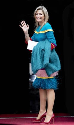 28-11-2019 Amsterdam Queen Maxima arriving at the Erasmus Prize award ceremony to the American composer and conductor John Adams (1947) in the Royal Palace Amsterdam. This year s theme was Composing for the current time .  Copyright: xPPEx