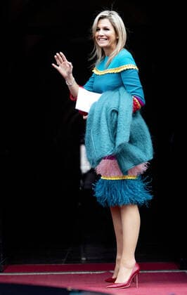 28-11-2019 Amsterdam Queen Maxima arriving at the Erasmus Prize award ceremony to the American composer and conductor John Adams (1947) in the Royal Palace Amsterdam. This year s theme was Composing for the current time .  Copyright: xPPEx