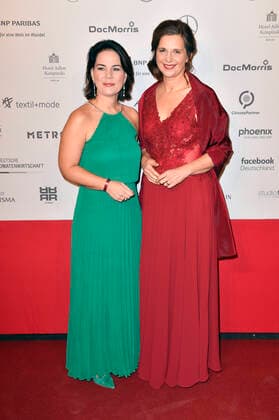Annalena Baerbock and Katrin Göring Eckardt at the 68 Federal Press Ball 2019 in the Hotel Adlon Kempinski Berlin, 29 11 2019 Foto:xF.xKernx xFuturexImage