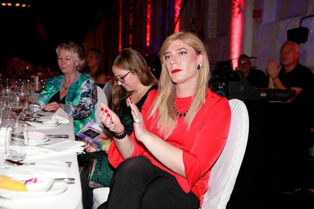 Tessa Ganserer at the Charity Gala Spectacolo Amace of the SKWelcomeHome Transgender Foundation in the Munich Reithalle Munich, 30 11 2019 Foto:xM.xWehnertx xFuturexImage