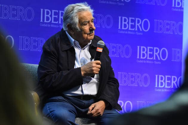 Jose Mujica Press Conference in Mexico City MEXICO CITY, MEXICO - DECEMBER 2: Uruguay s former president Jose Alberto Mujica Cordano, of 84, speaks during a press conference as part of his working visit to Mexico at Iberoamericana University on December 2, 2019 in Mexico City, Mexico  Copyright: xCarlosxTischlerx EYE_2650