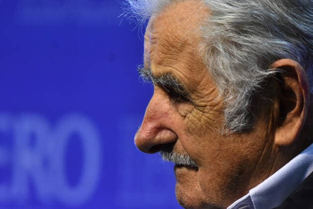Jose Mujica Press Conference in Mexico City MEXICO CITY, MEXICO - DECEMBER 2: Uruguay s former president Jose Alberto Mujica Cordano, of 84, speaks during a press conference as part of his working visit to Mexico at Iberoamericana University on December 2, 2019 in Mexico City, Mexico  Copyright: xCarlosxTischlerx EYE_2821