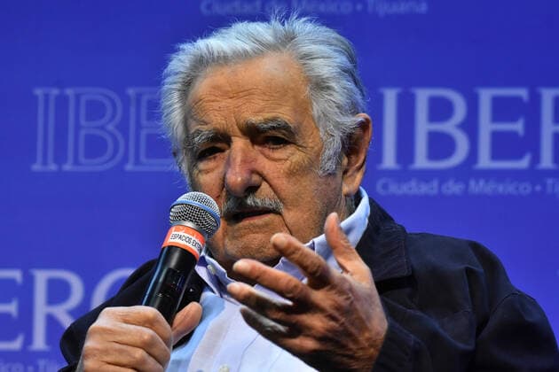 Jose Mujica Press Conference in Mexico City MEXICO CITY, MEXICO - DECEMBER 2: Uruguay s former president Jose Alberto Mujica Cordano, of 84, speaks during a press conference as part of his working visit to Mexico at Iberoamericana University on December 2, 2019 in Mexico City, Mexico  Copyright: xCarlosxTischlerx EYE_3064