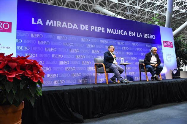 Jose Mujica Press Conference in Mexico City MEXICO CITY, MEXICO - DECEMBER 2: Uruguay s former president Jose Alberto Mujica Cordano, of 84, speaks during a press conference as part of his working visit to Mexico at Iberoamericana University on December 2, 2019 in Mexico City, Mexico  Copyright: xCarlosxTischlerx EYE_3361