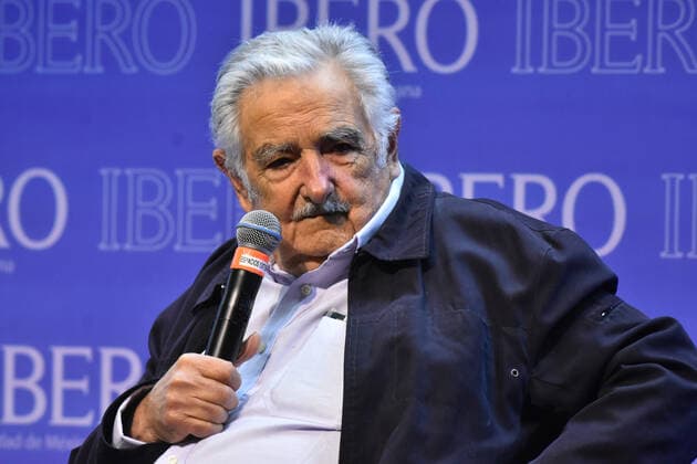 Jose Mujica Press Conference in Mexico City MEXICO CITY, MEXICO - DECEMBER 2: Uruguay s former president Jose Alberto Mujica Cordano, of 84, speaks during a press conference as part of his working visit to Mexico at Iberoamericana University on December 2, 2019 in Mexico City, Mexico  Copyright: xCarlosxTischlerx EYE_3861