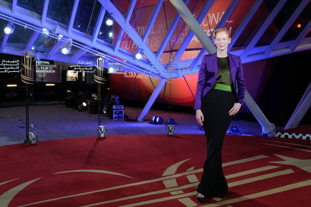 Bilder des Jahres 2019, Entertainment 12 Dezember Entertainment Bilder des Tages 18eme Festival International du Film de Marrakech. 18th International Marrakech Film Festival. Tilda Swinton. 248189 2019-12-02 Marrakech. Maroc  Copyright: xSergexArnalx xStarfacex STAR_248189_062