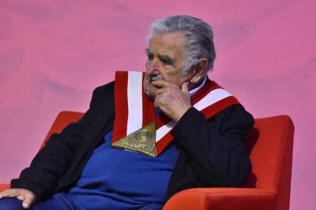 Jose Mujica receives Honoris Causa Doctorate MEXICO CITY, MEXICO - DECEMBER 2: Uruguayan ex-president Jose Mujica during a ceremony receives the Honoris Causa Doctorate award at Universidad Ibero on December 2, 2019 in Mexico City, Mexico  Copyright: xCarlosxTischlerx EYE_4119