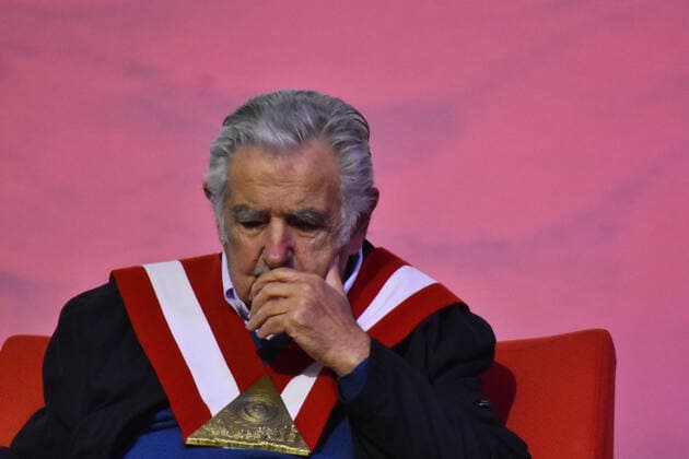 Jose Mujica receives Honoris Causa Doctorate MEXICO CITY, MEXICO - DECEMBER 2: Uruguayan ex-president Jose Mujica during a ceremony receives the Honoris Causa Doctorate award at Universidad Ibero on December 2, 2019 in Mexico City, Mexico  Copyright: xCarlosxTischlerx EYE_4223