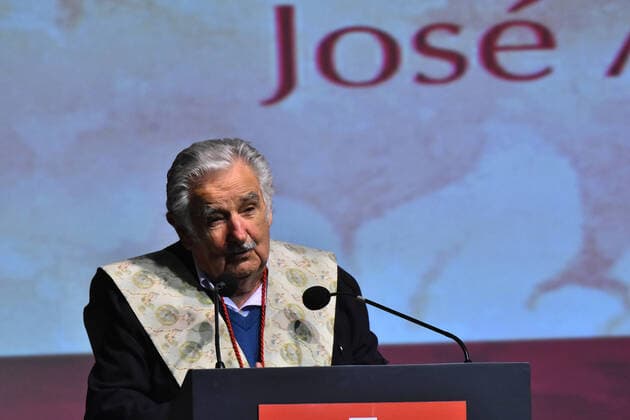 Jose Mujica receives Honoris Causa Doctorate MEXICO CITY, MEXICO - DECEMBER 2: Uruguayan ex-president Jose Mujica during a ceremony receives the Honoris Causa Doctorate award at Universidad Ibero on December 2, 2019 in Mexico City, Mexico  Copyright: xCarlosxTischlerx EYE_4840