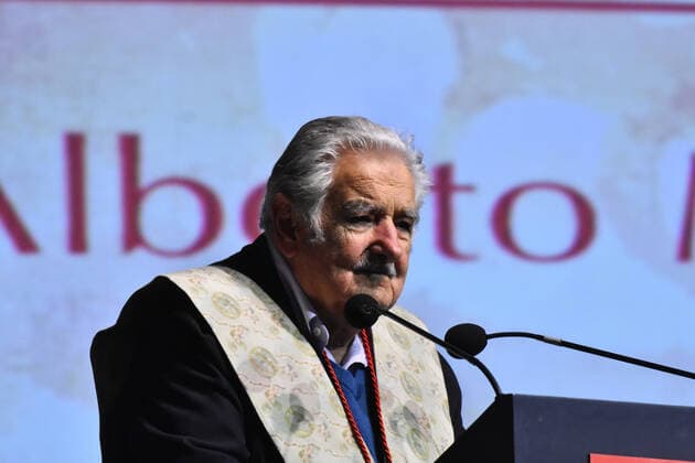 Jose Mujica receives Honoris Causa Doctorate MEXICO CITY, MEXICO - DECEMBER 2: Uruguayan ex-president Jose Mujica during a ceremony receives the Honoris Causa Doctorate award at Universidad Ibero on December 2, 2019 in Mexico City, Mexico  Copyright: xCarlosxTischlerx EYE_4948