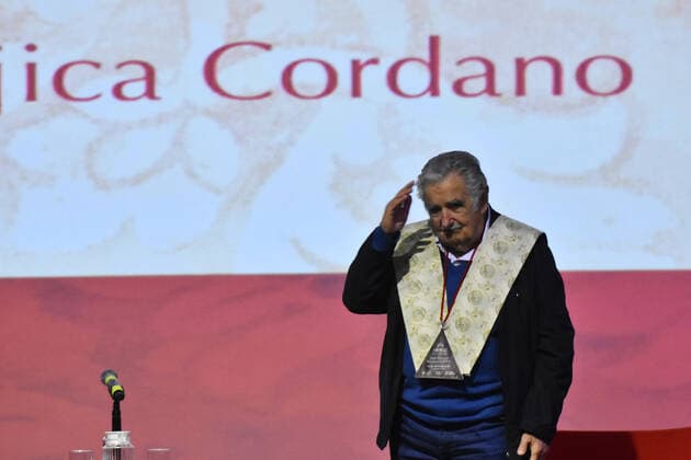 Jose Mujica receives Honoris Causa Doctorate MEXICO CITY, MEXICO - DECEMBER 2: Uruguayan ex-president Jose Mujica during a ceremony receives the Honoris Causa Doctorate award at Universidad Ibero on December 2, 2019 in Mexico City, Mexico  Copyright: xCarlosxTischlerx EYE_5029