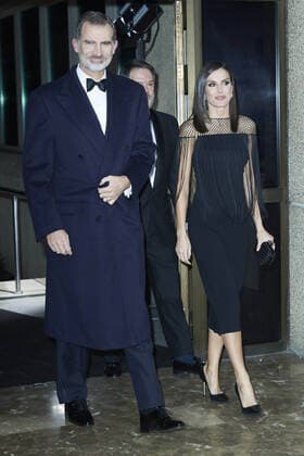 03-12-2019 Madrid Queen Letizia and King Felipe during the ‘’Mariano de Cavia’’, ‘’Luca de Tena’’ and ‘’Mingote’’ international journalist award dinner at the ABC house in Madrid. No Spain  Copyright: xPPEx