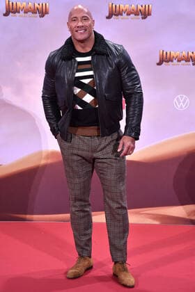 Dwayne Johnson at the Jumanji The Next Level Film Premiere on 4 12 2019 in Berlin Jumanji The Next Level Film Premiere in Berlin