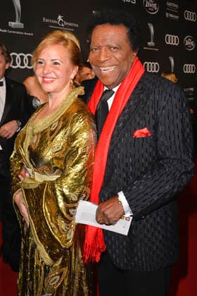 Roberto Blanco with wife Luzandra at the Audi Generation Award 2019 in the Hotel Bayerischer Hof Munich, 04 12 2019 Foto:xB.xInsingerx xFuturexImage