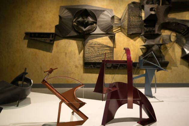 December 5, 2019: EUM20191205CUL23.JPG.CIUDAD DE MEXICO. ExhibitionExibicion-Felguerez.- 5 de diciembre de 2019. Aspectos de la exposicion del artista Manuel Felguerez en el MUAC, compuesta por 101 obras tempranas y recientes. Foto: Agencia EL UNIVERSALGerman EspinosaEELG  - ZUMAu78_ 20191205_zaf_u78_052 Copyright: xElxUniversalx
