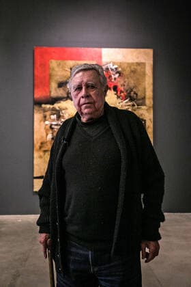 Entertainment Bilder des Tages December 5, 2019: EUM20191205CUL15.JPG.CIUDAD DE MEXICO. ExhibitionExibicion-Felguerez.- 5 de diciembre de 2019. El artista Manuel Felguerez habla en entrevista de su exposicion en el MUAC, compuesta por 101 obras tempranas y recientes, que abre al publico el 7 de diciembre. Foto: Agencia EL UNIVERSALGerman EspinosaEELG  - ZUMAu78_ 20191205_zaf_u78_057 Copyright: xElxUniversalx