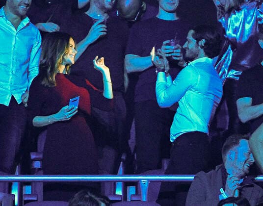 Prince Carl Philip and Princess Sofia and Aviici s father Klas Bergling at the Tribute Concert For Mental Health Awareness at Friends Arena in Stockholm, Sweden on Dec 05, 2019 Sweden x7179x,  Copyright: xlexxLjungdahl EXP TTx ROYALS AT AVIIICI TRIBUTE CONCERT