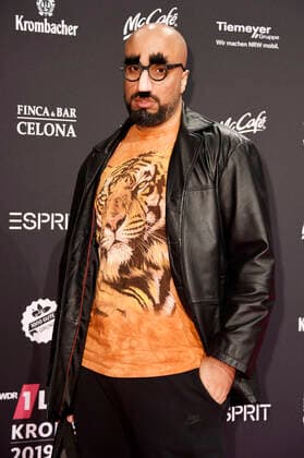 Abdelkarim at the 20th presentation of the 1Live Crown 2019 in the Jahrhunderthalle Bochum, 05 12 2019 Foto:xN.xKubelkax xFuturexImage