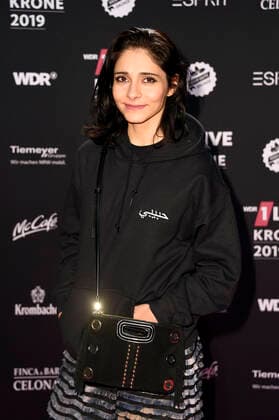 Pegah Ferydoni at the 20th presentation of the 1Live Crown 2019 in the Jahrhunderthalle Bochum, 05 12 2019 Foto:xN.xKubelkax xFuturexImage
