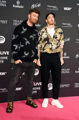 Marteria Casper at the 20th presentation of the 1Live Crown 2019 in the Jahrhunderthalle Bochum, 05 12 2019 Foto:xN.xKubelkax xFuturexImage