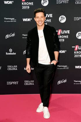 Nico Santos at the 20th presentation of the 1Live Crown 2019 in the Jahrhunderthalle Bochum, 05 12 2019 Foto:xN.xKubelkax xFuturexImage