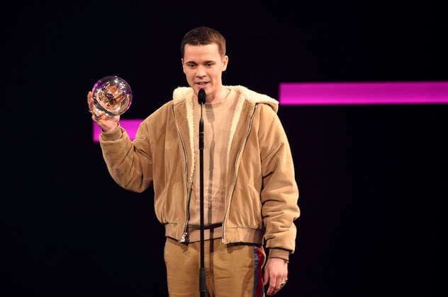 Felix Jähn at the 20th presentation of the 1Live Crown 2019 in the Jahrhunderthalle Bochum, 05 12 2019 Foto:xN.xKubelkax xFuturexImage