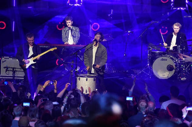 Giant Rooks live at the 20th award ceremony of the 1Live Krone 2019 in the Jahrhunderthalle Bochum, 05 12 2019 Foto:xN.xKubelkax xFuturexImage
