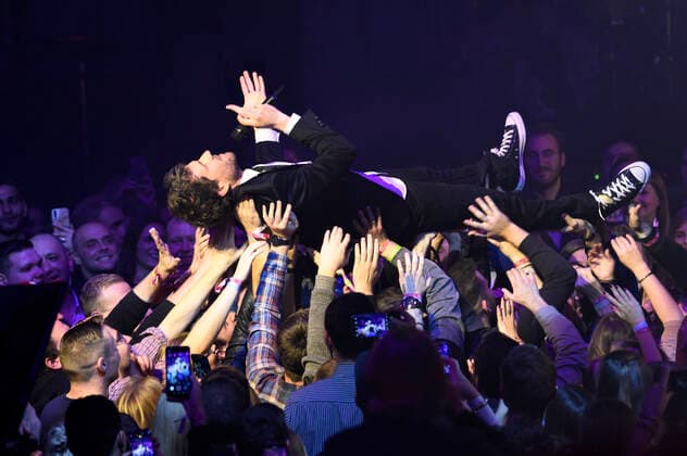 Luke Mockridge at the 20th presentation of the 1Live Crown 2019 in the Jahrhunderthalle Bochum, 05 12 2019 Foto:xN.xKubelkax xFuturexImage
