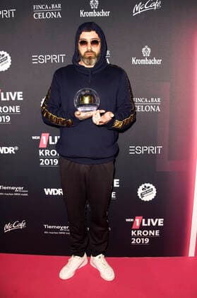 Sido at the 20th award ceremony of the 1Live Crown 2019 in the Jahrhunderthalle Bochum, 05 12 2019 Foto:xN.xKubelkax xFuturexImage