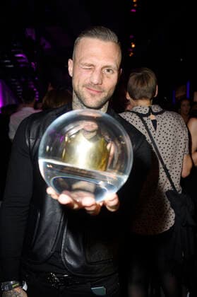 Kontra K at the 20th award of the 1Live Crown 2019 in the Jahrhunderthalle Bochum, 05 12 2019 Foto:xN.xKubelkax xFuturexImage