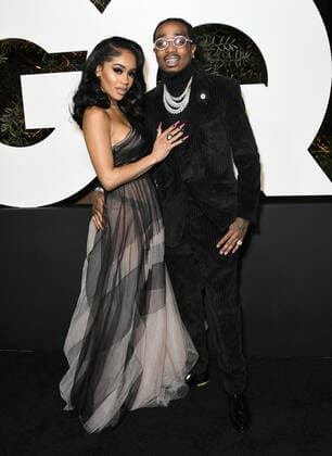 05 December 2019 - West Hollywood, California - Saweetie, Quavo. 2019 GQ Men Of The Year held at The West Hollywood Edition. Photo Copyright: xBirdiexThompsonx