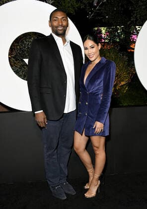 05 December 2019 - West Hollywood, California - Meta World Peace, Maya Artest. 2019 GQ Men Of The Year held at The West Hollywood Edition. Photo Copyright: xBirdiexThompsonx