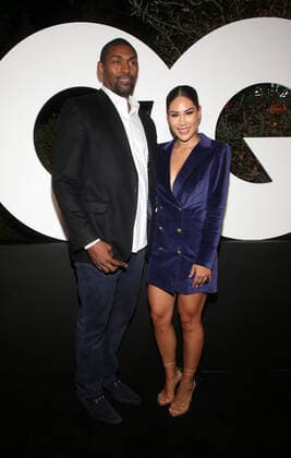 5 December 2019 - West Hollywood, California - Metta World Peace, Maya Ford. 2019 GQ Men Of The Year Celebration held at The West Hollywood EDITION. Photo Credit: FS AdMedia 248356 2019-12-05 CA West Hollywood Etats-Unis  Copyright: xAdMediax STAR_248356_053
