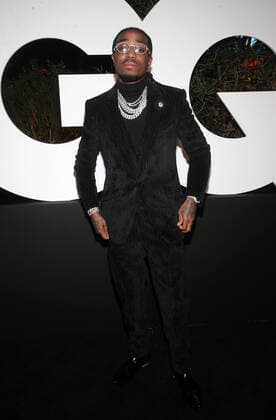 WEST HOLLYWOOD, CA - DECEMBER 5: Quavo, at 2019 GQ Men Of The Year Celebration at The West Hollywood EDITION in West Hollywood, California on December 5, 2019. Credit Faye Sadou MediaPunch Copyright: xFayexSadoux
