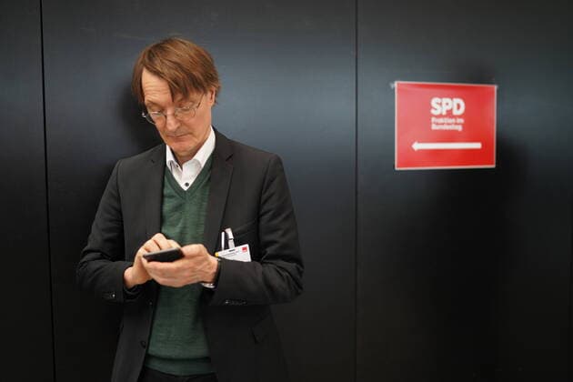 SPD GER, Berlin, 20191206, SPD Party Congress in Berlin, Prof Dr Karl Lauterbach