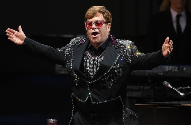 ELTON JOHN CONCERT GEELONG, English musician Elton John performs during A Day On The Green music festival at Mt Duneed Estate in Geelong, Saturday, December 7, 2019. ( NO ARCHIVING, EDITORIAL USE ONLY, NO USE IN BOOKS WITHOUT CONSENT GEELONG VIC AUSTRALIA  Copyright: xJULIANxSMITHx 20191207001436661860