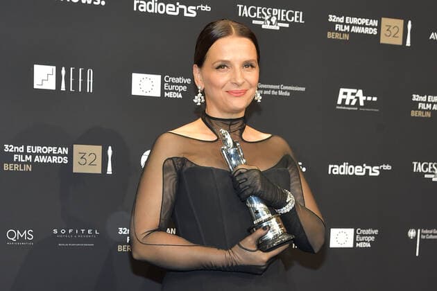 EFA 2019 Award Ceremony Juliette Binoche Winner of the 32 EFA European Film Awards 2019 at the Haus der der Berliner Festspiele in Berlin on 07 12 2019 PPM