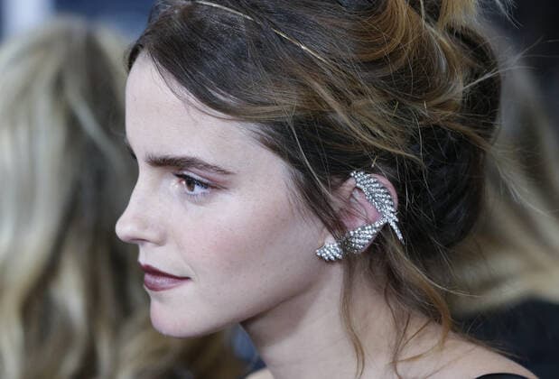 Emma Watson arrives on the red carpet the Little Women World Premiere at Museum of Modern Art on December 07, 2019 in New York City.  NYP20191207136 JOHNxANGELILLO