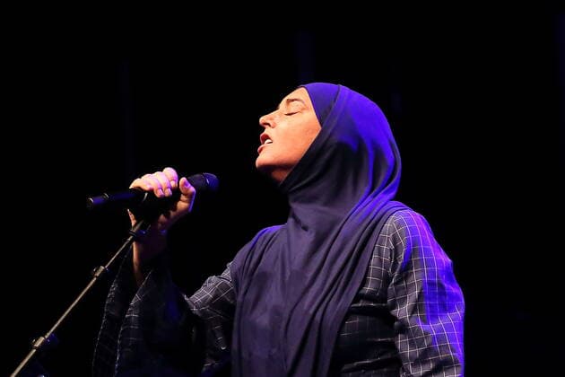 Sinead O Connor at a concert at the Admiralspalast in Berlin, 8 December 2019 Sinead O Connor at the Admiralspalast