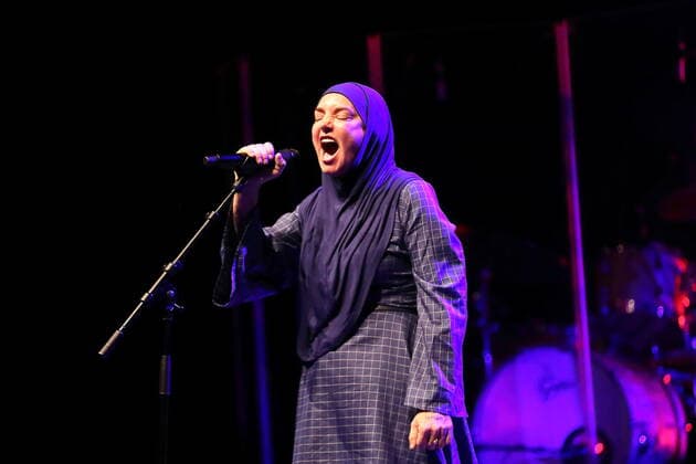 Sinead O Connor at a concert at the Admiralspalast in Berlin, 8 December 2019 Sinead O Connor at the Admiralspalast