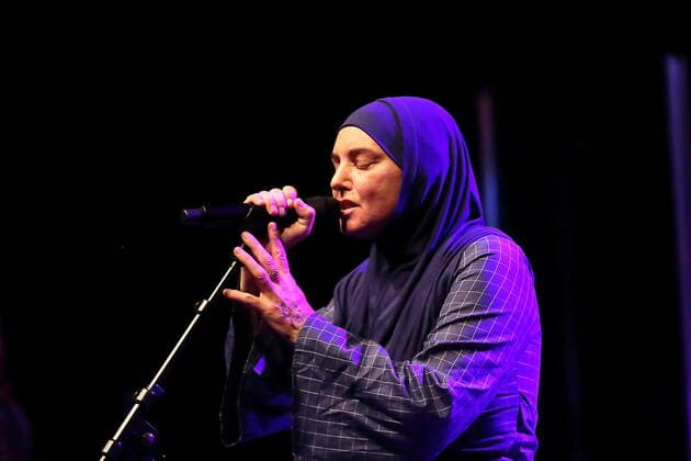 Sinead O Connor at a concert at the Admiralspalast in Berlin, 8 December 2019 Sinead O Connor at the Admiralspalast