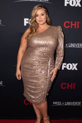 December 8, 2019, Atlanta, Georgia, USA: Chi Lounge host Hunter McGrady during the red carpet event prior to The Miss Universe Competition airing on FOX at 7:00 PM ET on Sunday, December 8, 2019 live from Tyler Perry Studios in Atlanta. Contestants from around the globe have spent the last few weeks touring, filming, rehearsing and preparing to compete for the Miss Universe crown. Atlanta USA - ZUMAz03_ 20191208_sha_z03_163 Copyright: xMissxUniversexOrganizationx