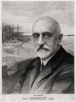 CHARCOT Jean Baptiste CHARCOT 1867 1936 Portrait made by Leon SALLER around 1936 Credit Collection Ko KHARBINE TAPABOR  KH33171