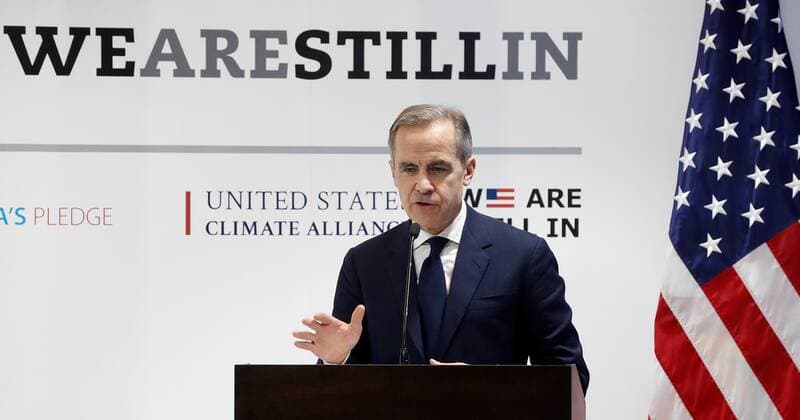 Kanada, Mark Carney wird neuer Premierminister, Archivbilder Mark Carney, Governor of the Bank of England, delivers a speech as he attends the COP25 UN Climate Change Conference in Madrid, Spain, 10 December 2019. The summit runs in the Spanish capital until next 13 December. UN Climate Change Conference COP25 !ACHTUNG: NUR REDAKTIONELLE NUTZUNG!  Copyright: xZipix GRAF6455 20191210-637115955998756687